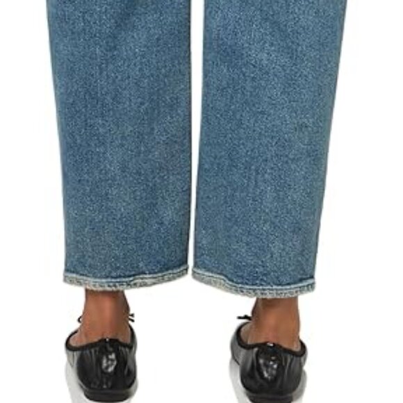 PAIGE Alexis Covered Button Fly Vintage Barrel Jeans - Picture 4 of 5